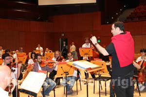 Le prove al Soka performing arts center