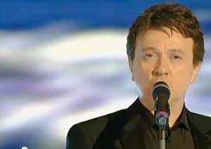 Il cantante Pupo