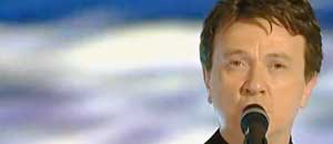 Il cantante Pupo