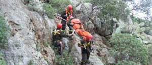 Il gruppo Saf (Speleo alpino fluviale) dei vigili del fuoco