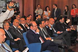 Il pubblico alla presentazione del Plus