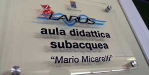 La targa dedicata a Mario Micarelli