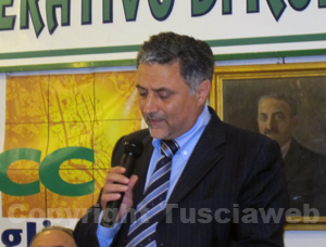 Il sindaco di Ronciglione Sandro Giovagnoli