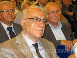 Il presidente della Banca di Viterbo Luigi Manganiello