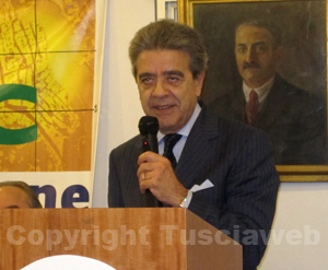 Claudio Ferrante, direttore della filiale di Viterbo di Banca d'Italia