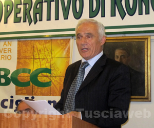 Il vicepresidente della Bcc e autore del libro Sandro Altissimi