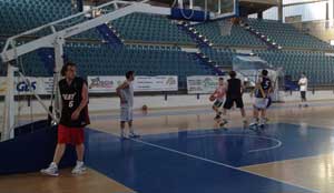 L'allenamento della Stella Azzurra