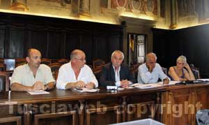 Il gruppo del Pd in consiglio comunale