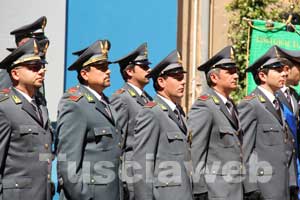 La festa della guardia di finanza