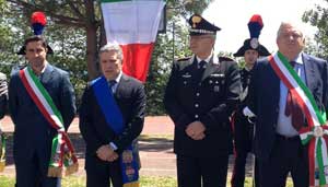 L'intitolazione del piazzale ai caduti di Nassirya