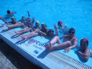 La piscina