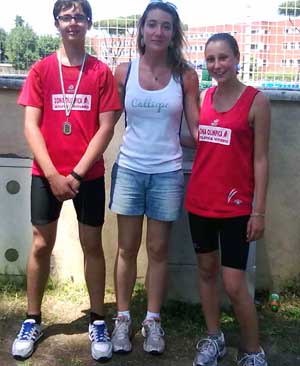 Perelli e Braconcini con Linda Misuraca