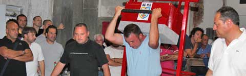 Santa Rosa - Facchini - Le prove di portata