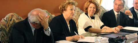 Annamaria Cancellieri a Viterbo