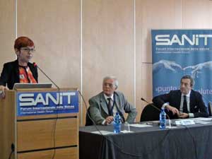 L'assessore regionale Birindelli alla nona edizione del Sanit a Roma