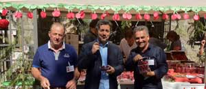 Battistoni alla Sagra della ciliegia di Celleno