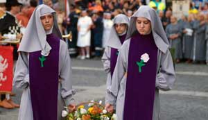 Alcune immagini del corteo storico di Santa Rosa