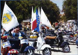 Al via il Vespa raduno