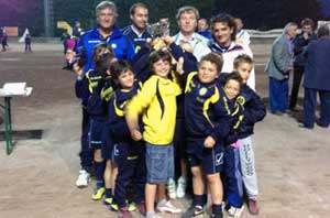 I ragazzi del Tuscia calcio