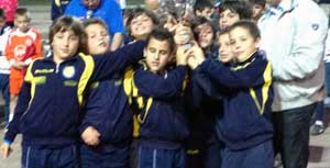I ragazzi del Tuscia calcio