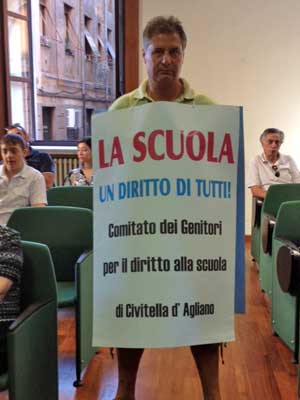 Il comitato per la scuola in Provincia