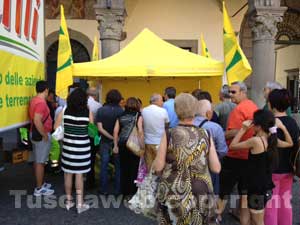 L'iniziativa di Coldiretti in piazza del Comune