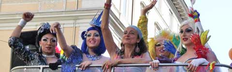Il Gay Pride a Roma