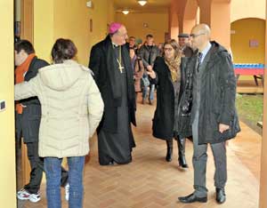 L'inaugurazione della casa famiglia