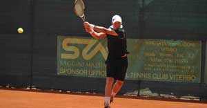 I tennisti in campo