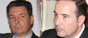 Il sindaco Marini e il maestro Vignati