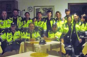 Il gruppo della protezione civile