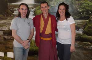 Il gruppo del corso di meditazione