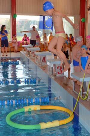 I saggi di nuoto alla Smam