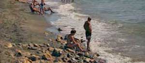 Bagnanti in spiaggia