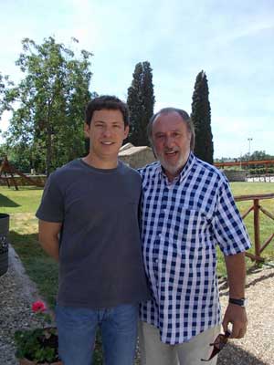 Carlo Danna con il suo atleta Felipe Fuzaro
