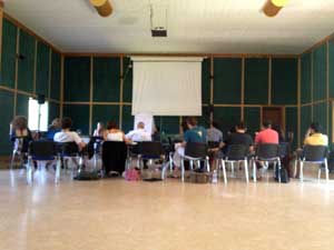 L'assessore Bianchini in visita al Cet