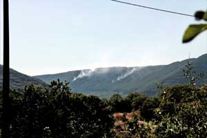 Ancora in fiamme la Valle di Vico