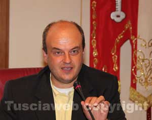 L'assessore provinciale allo Sport Andrea Danti
