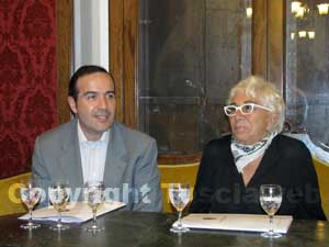 Stefano Vignati e Lina Wertmuller