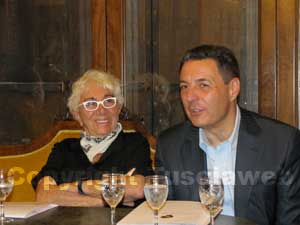 Lina Wertmuller e Giulio Marini
