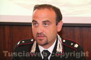 Il maggiore dei carabinieri di Ronciglione Guglielmo Trombetta