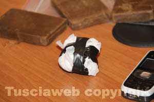 I 40 grammi di cocaina