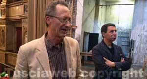 I lavori al teatro Unione