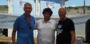 Livio Treta, Luigi Caria e Nuccio Chiossi