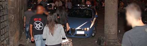 La polizia a San Pellegrino