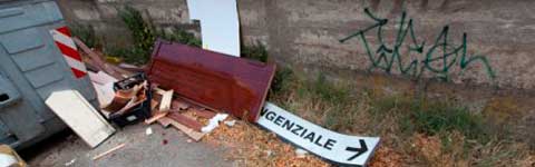 Il quartiere Villanova nell'abbandono