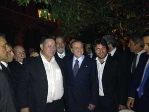I Cristiano popolari a cena con Berlusconi