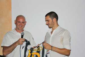 Leonardo Bonucci all'inaugurazione del club