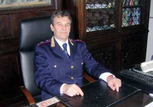 Il comandante della polizia locale di Tarquinia Cesare Belli
