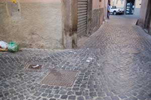 Alcuni resti dell'edicola votiva